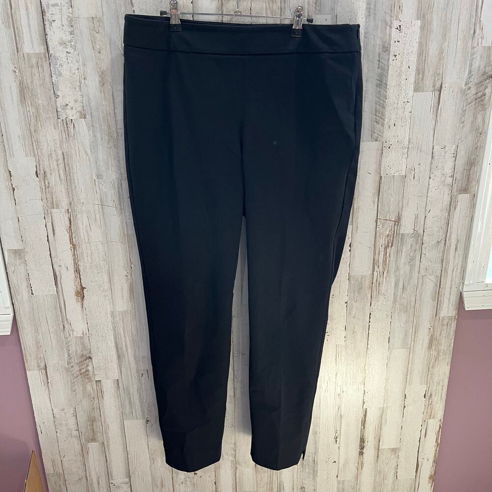 Talbots Black Chatham Ankle Dress Pants Casual Career Business Women’s 14